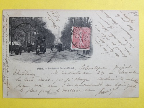 Cpa paris transport - cpa,