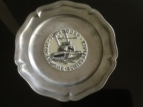 Medaille militaire assiette - medaille,