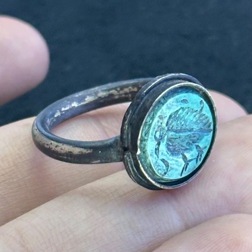 Bague romaine ancienne - bague, en