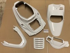 Set Carénage MBK Booster Spirit Jusqu'À 2003 - 5 Pièces Blanc Brillant