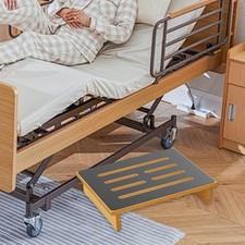 Marchepied en bois compact et