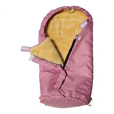 Mouton - Poussette Chancelière Winterfußsacke Bébé Merino Peau de Mouton