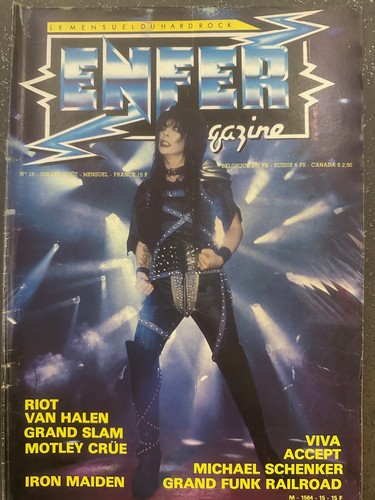 Enfer magazine mötley - enfer,
