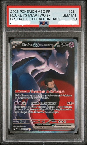 Carte pokemon mewtwo - carte, ex