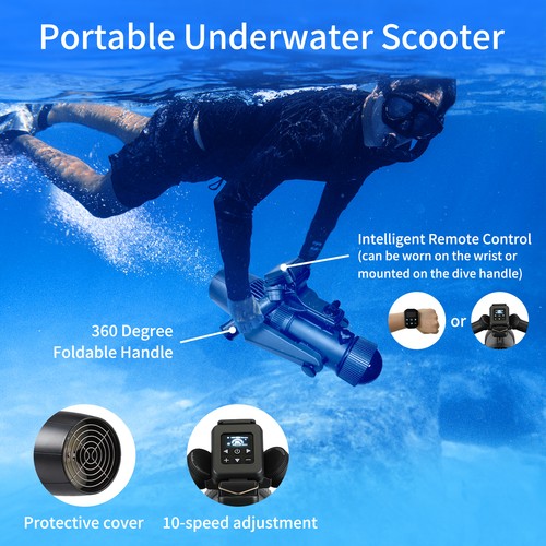 Underwater scooter water sea - scooter,