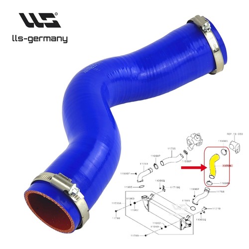 Tuyau intercooler pour - tuyau, d'intercooler