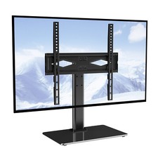 VEVOR Support TV sur Pied Meuble TV 32-55 po Pivotant à ±40° Hauteur Réglable