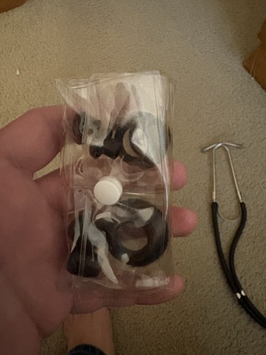 Stethoscope with accessories - stethoscope,