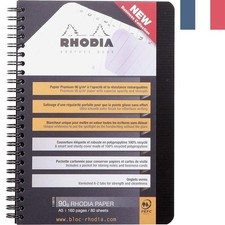 Rhodia Carnet d'Adresses Noir