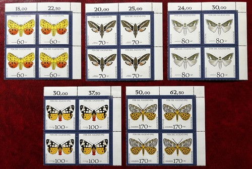 Germany 1992 moths - 1992, full