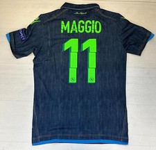 A55 Macron Naples 2014/15 Maillot Course un Moyen T-Shirt Europa Ligue Mai 11