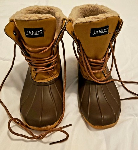 Duck boots jands brown - duck,
