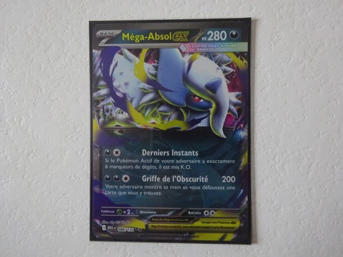 Carte pokémon mega absol - carte,
