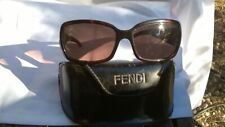 Lunette de soleil oversize FENDI logo monogramme Vintage 1990s