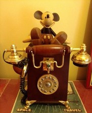 Téléphone Vintage Disney Mickey Mouse très rare