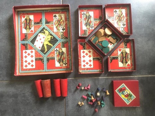 Jeu société vintage nain - société,