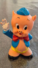 POUET PORKY PIG COCHON LOONEY TUNES WARNER BROS RUBBERTOYS MADE IN ITALY