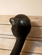 lunettes de soleil vintage Jean Lafont plastique noir