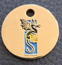 JETON DE CADDIE ARMÉE 2RD NBC 2 ÈME REGIMENT DE DRAGONS 