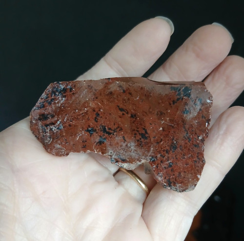 Obsidienne acajou brune - , ou