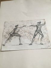 Petit dessin au crayon  " Les