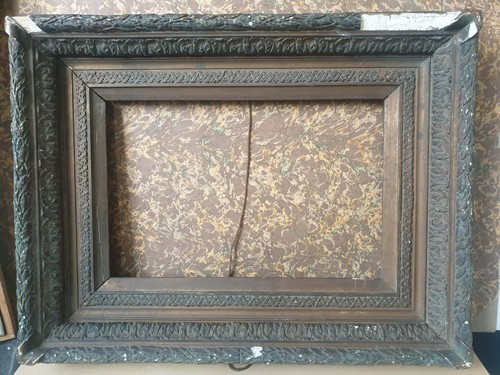 Cadre ancien bois stuc - cadre,