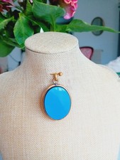 Pendentif Médaillon Ancien Porte Souvenir Bijou De Mémoire