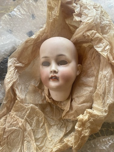 Antique german bisque doll - german,