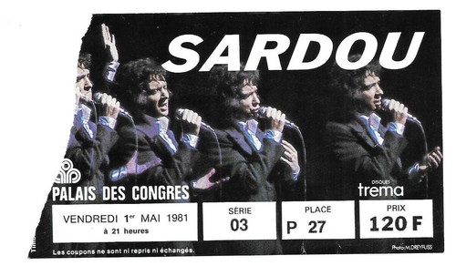 Rare ticket billet de - ticket,