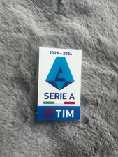 Patch Série A Tim Italie 2023 2024 Calcio Silicone thermocollant