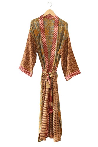 Robe kimono maternité vintage - maternité,