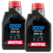 2 Litres D'Huile Motul 3000