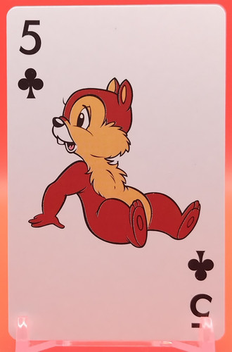 Carte jouer disney chip - carte, 'n