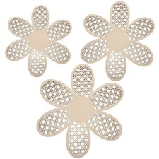  Fleur bois mur Art décoratif