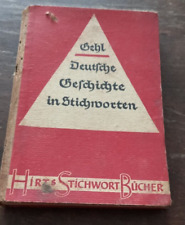 LIVRE - " DEUTCHE GECHICHTE IN