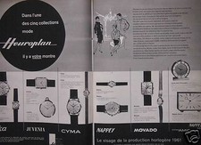 PUBLICITÉ 1960 HEUROPLAN