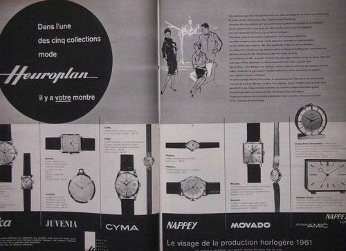 Publicité 1960 heuroplan - 1960,