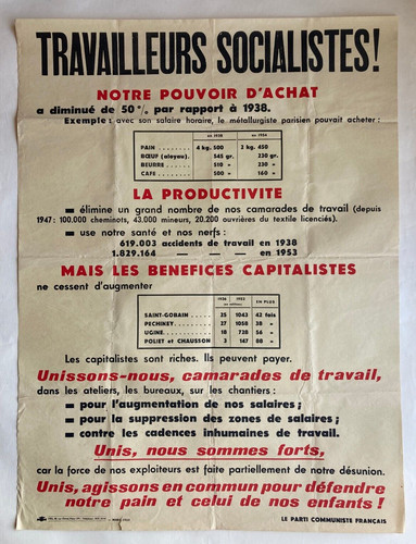 Affiche communiste - [affiche, communiste]