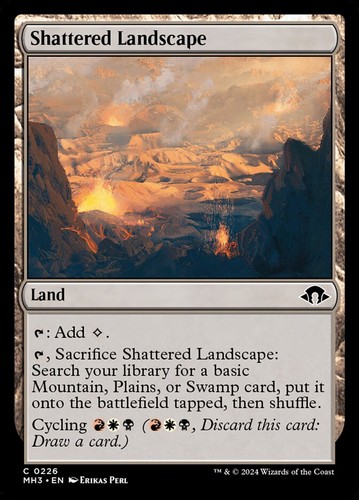Shattered landscape - shattered, (226)