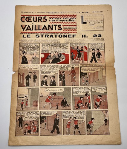Coeurs vaillants jo zette - coeurs,