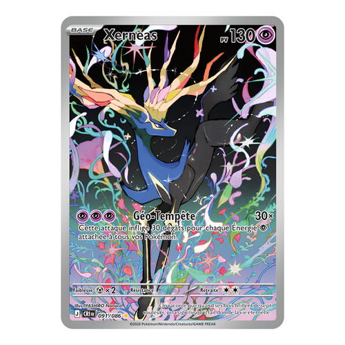 Xerneas 091 086 - 091/086, carte