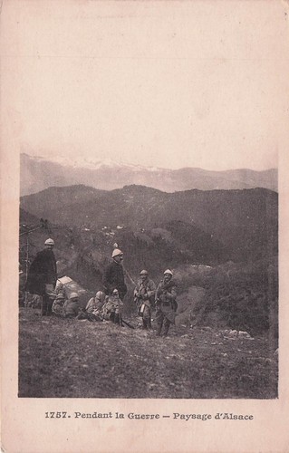 Carte postale postcard - , guerre