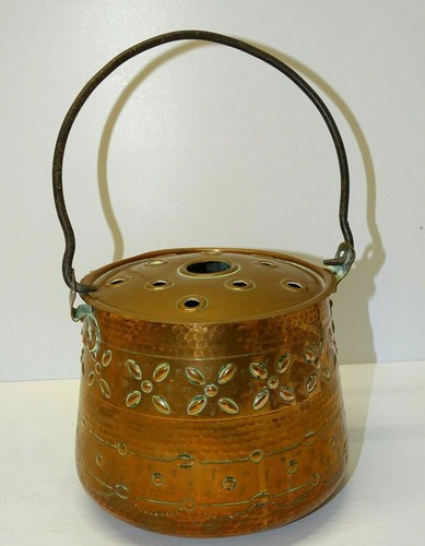 Joli ancien seau braises - ancien, à