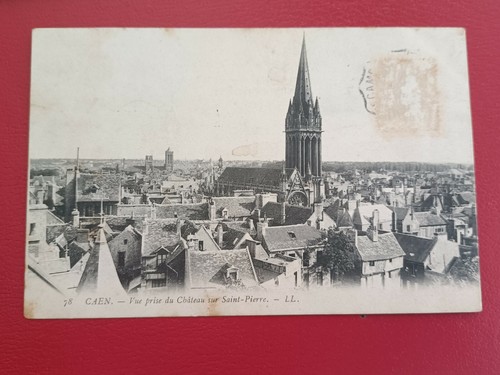 Cpa caen vue prise - cpa, du