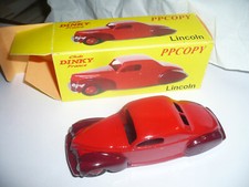LINCOLN 39C COPIE DINKY TOYS PP COPY CLUB DINKY FRANCE WHITE METAL