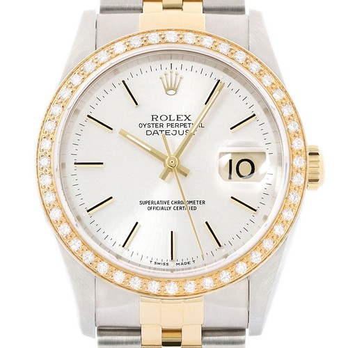 Rolex datejust argent - datejust, cadran