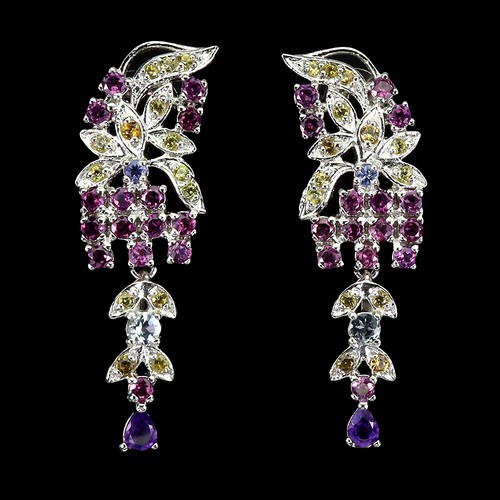 925 argent sterling boucles - argent,