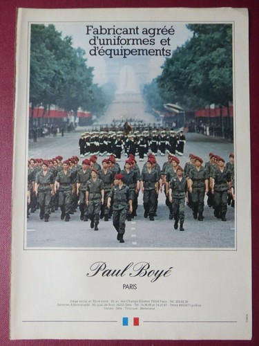 1979 pub paul boye - pub, uniforme