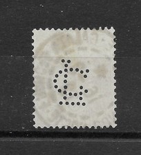 LEVANT : Timbre perforé CL5 indice 5