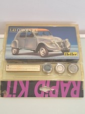 Maquette Heller 1/43eme Citroën 2 Cv En Boite